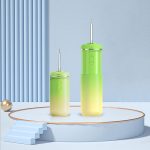 Vann tanntråd for tenner: 4 moduser, trådløs, bærbar vanntannrens IPX7 vanntett tanntrådsrengjøring